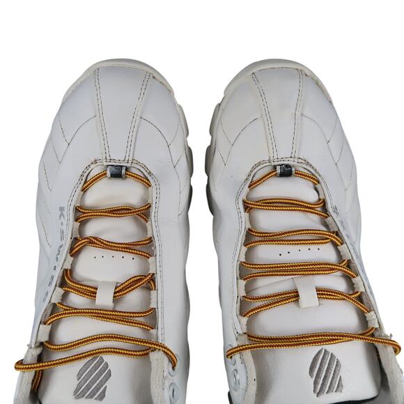 K Swiss Shoes Mens 12 Fashion Sneakers Casual Comfort White Lace Up Athletic Low main image 6